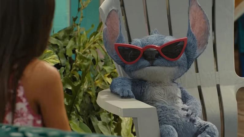 Nova imagem de Lilo & Stitch — Foto: Reprodução/USA Today
