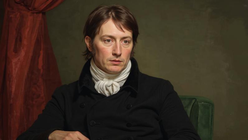 John Constable (around 1799) by Ramsay Richard Reinagle is in the Turner and Constable exhibition at Tate Britain