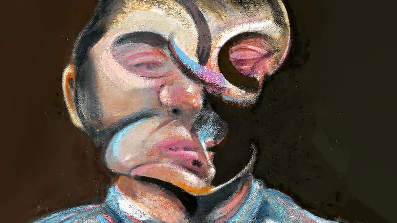 Francis Bacon, *Self-Portrait* (1972) Courtesy of Sotheby’s
