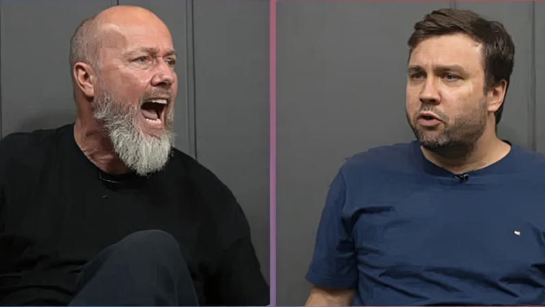 À esquerda, Fabiano Baldasso, e à direita, JB Filho