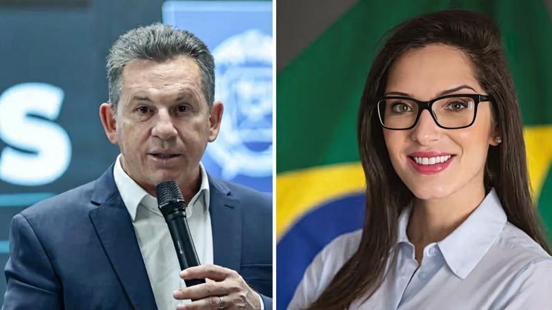 Mauro Mendes e Janaina Riva acumulam intenções de voto para vagas no Congresso