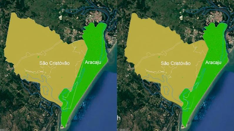 Ação obriga Aracaju, capital de Sergipe, a devolver 20,7 km² de seu território à vizinha São Cristóvão; área possui 6,7 mil imóveis, 14 escolas e três postos de saúde