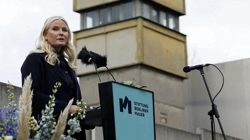 A princesa Mette-Marit da Noruega, em foto de 2023 em Berlim (Alemanha) – foto: Odd Andersen/AFP