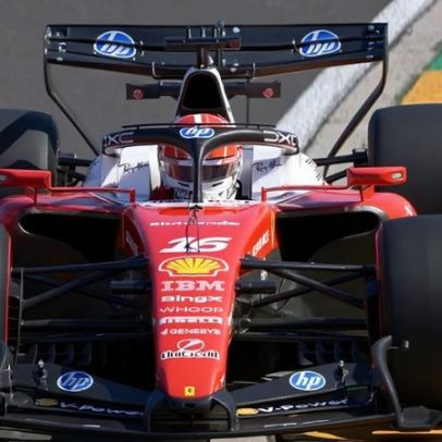 Leclerc lidera 1º treino livre da F1; Bortoleto fica em 9º na Austrália