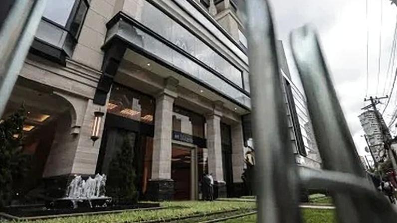 Fachada do Banco Master na cidade de São Paulo