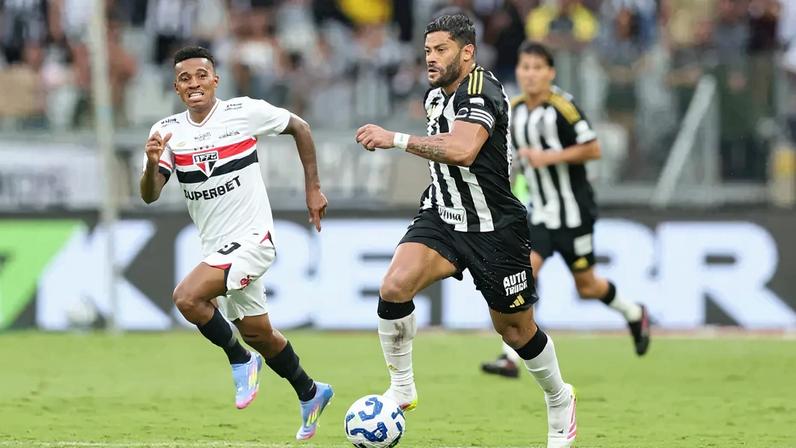 Atlético x São Paulo no Brasileirão de 2025 (Foto: Gilson Lobo / GazetaPress)