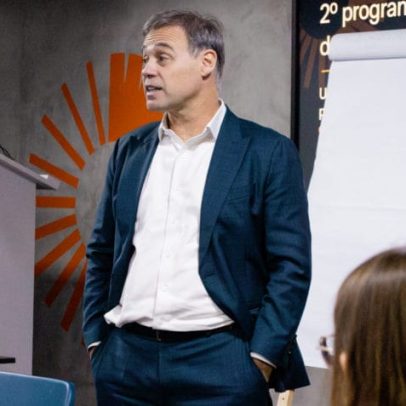 André Mendonça palestra para trainees do Poder360