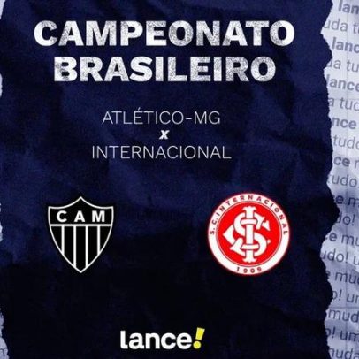Atlético-MG x Internacional: onde assistir e horário no Brasileirão