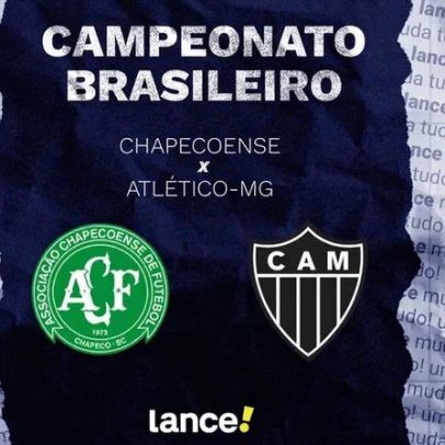 Chapecoense x Atlético-MG: horário, transmissão e escalações do Brasileirão
