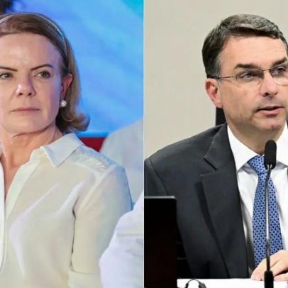 Juíza nega pedido de Gleisi para remover vídeo de Flávio
