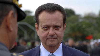 O secretário de Governo e Relações Institucionais de São Paulo e presidente nacional do PSD, Gilberto Kassab