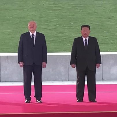 Presidente de Belarus encontra Kim Jong-un na Coreia do Norte