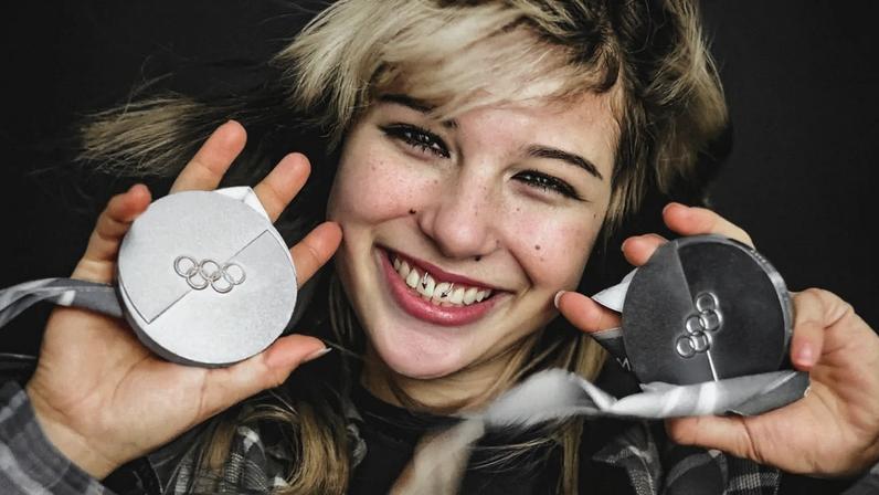 Olympic gold medal figure skater Alysa Liu photographed for Rolling Stone