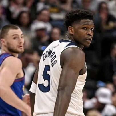 Anthony Edwards comanda Timberwolves e vence Nuggets