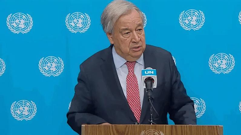 Segundo António Guterres, a ONU segue trabalhando para “minimizar as consequências da guerra"