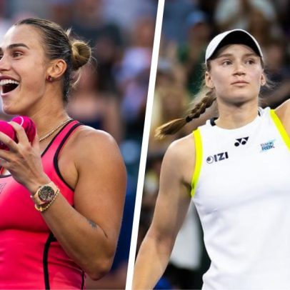 Rybakina, líder da temporada, desafia Sabalenka pelo topo do ranking