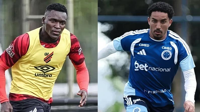 Cruzeiro desfalcado enfrenta Athletico-PR pela primeira vitória na Série A