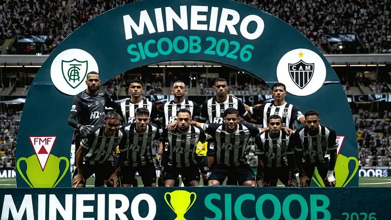 Atlético x América pelo Mineiro (Foto: Pedro Souza / Atlético)