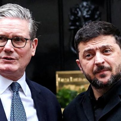 Zelenskiy e Starmer se reúnem em Londres para ampliar parceria em drones
