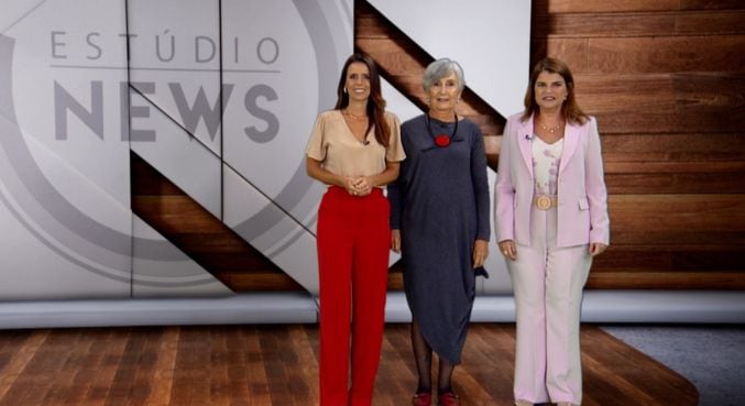 Renata Caetano, Neusa Sauaia e Hertha Helena de Oliveira