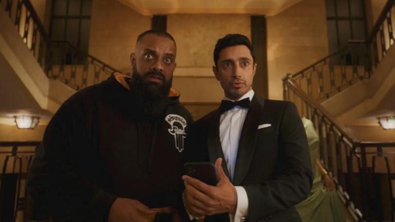 Riz Ahmed, right, with Guz Khan in 'Bait.'