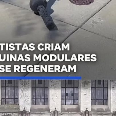 Cientistas desenvolvem máquinas modulares com capacidade de regeneração