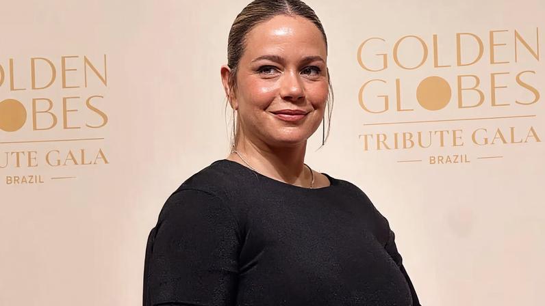 Leandra Leal mostra bebê de 1 ano brincando basquete