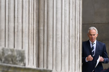 El ex primer ministro británico, Tony Blairl, en julio del año pasado en Londres.