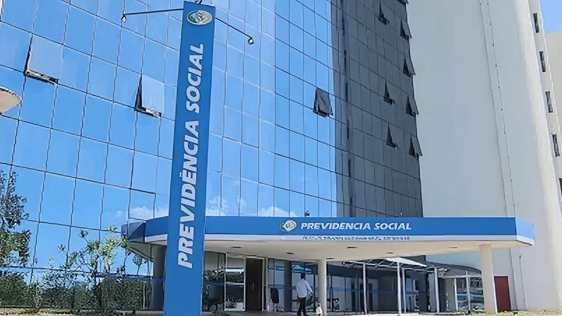Fachada do Instituto Nacional do Seguro Social (INSS)