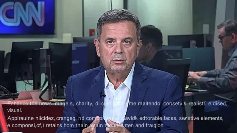 Rogério Marinho em entrevista à CNN