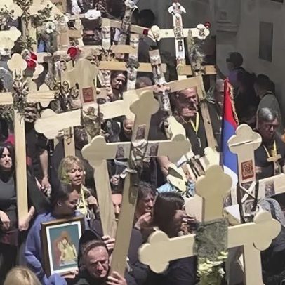 Polícia impede acesso à Igreja do Santo Sepulcro no Domingo de Ramos