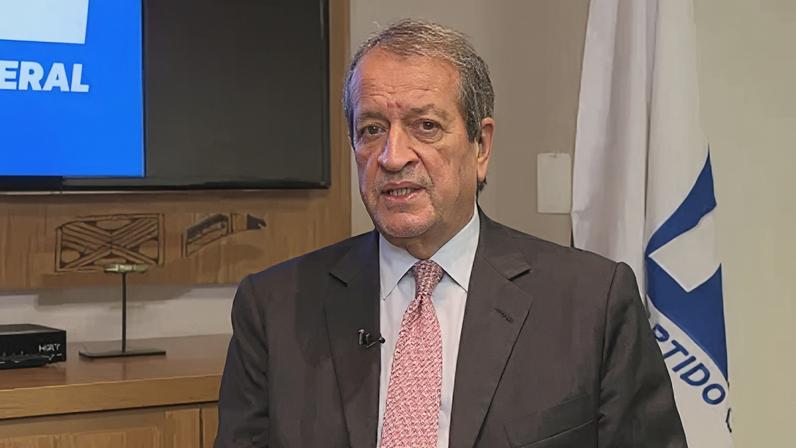 Valdemar Costa Neto, presidente nacional do PL, à CNN