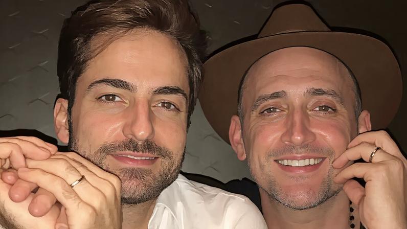 Thales posa com filhos com Paulo Gustavo em festa na mansão