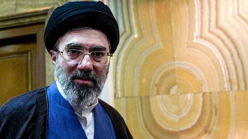 Iran’s new supreme leader, Mojtaba Khamenei, the second son of late Iran's Supreme Leader Ayatollah Ali Khamenei, attends a meeting in Tehran, Iran, October 13, 2024. Hamed Jafarnejad/ISNA/WANA (West Asia News Agency) via REUTERS/File Photo