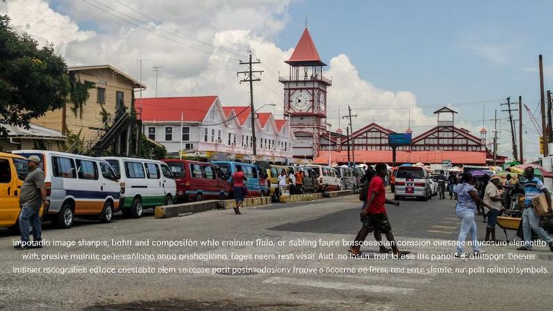 Georgetown: capital guianense deve registrar uma alta no gasto real de 7,9% ao ano até 2030. (Foto: Shutterstock)