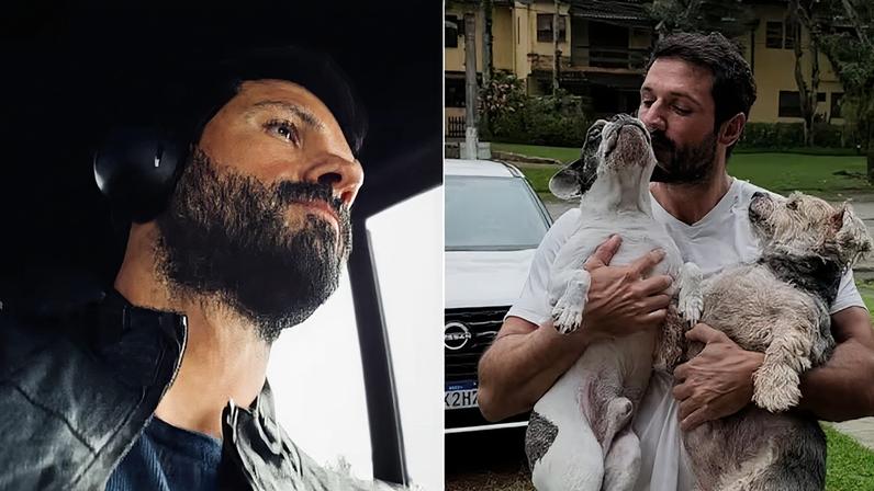 Murilo Cezar divide rotina entre SP, Riviera e pets com beach tennis