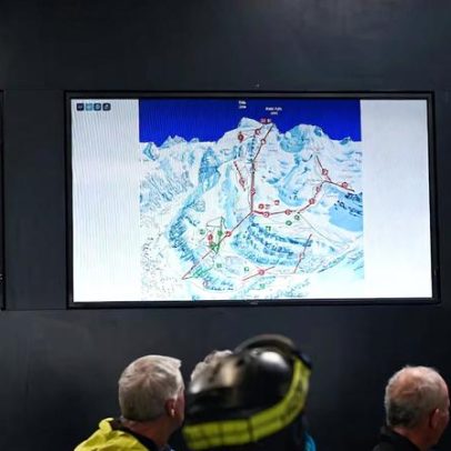 Socorro em andamento em resort suíço após queda de cabine de teleférico