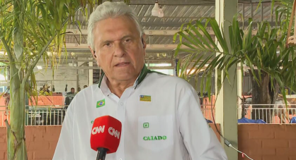 Ronaldo Caiado, em entrevista à CNN
