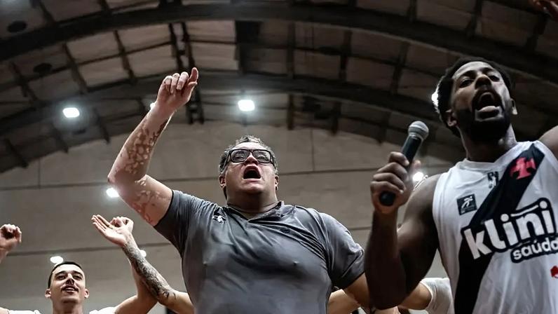 Léo Figueiró, técnico do Vasco no NBB (Foto: Reprodução/ Instagram)