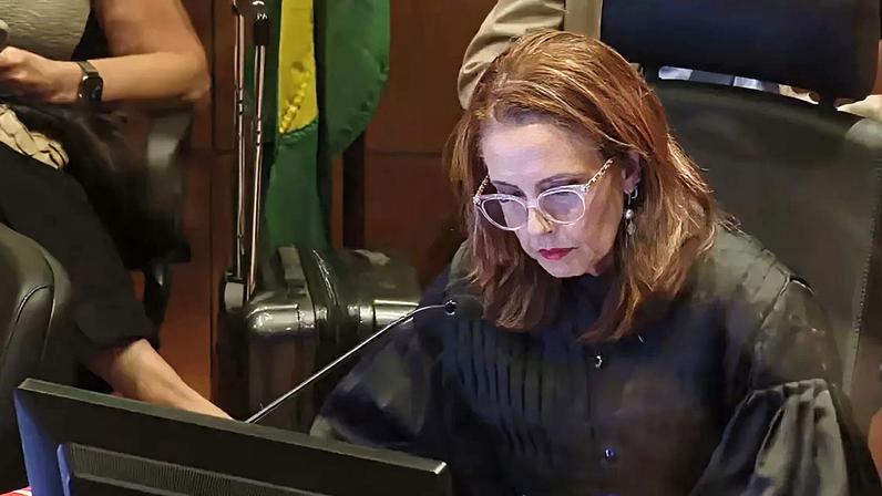 Juíza do caso Henry Borel durante julgamento