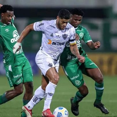Equilíbrio marca duelo entre Atlético-MG e Chapecoense, confira números