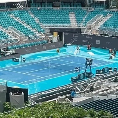 Tempestade pode atrasar as finais do Miami Open, dizem organizadores