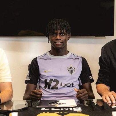 Atlético-MG renova contrato com volante promissor Cissé