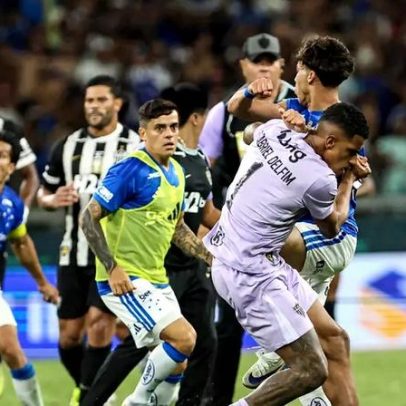Europeus criticam briga entre Atlético-MG e Cruzeiro: vergonha