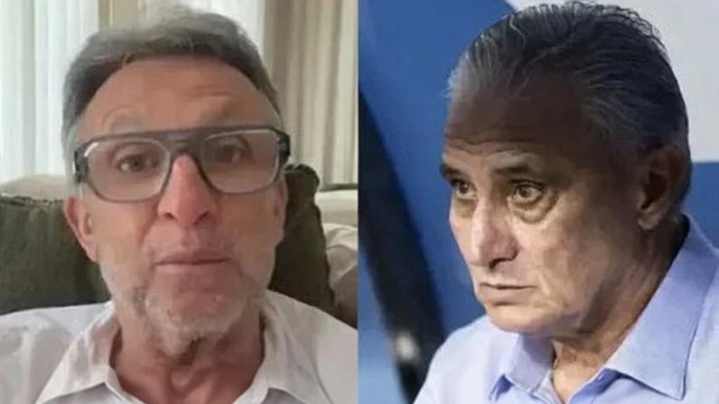 Neto critica Tite após demissão do Cruzeiro