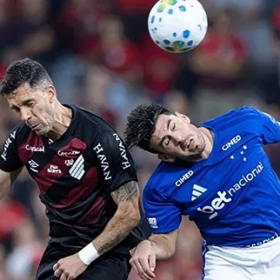 Cruzeiro perde para Athletico-PR e permanece sem vencer no Brasileirão