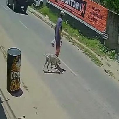 Homem em João Pessoa nega intenção após vídeo de cachorro pendurado