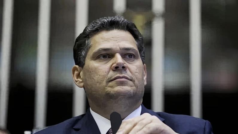 O presidente do Senado Federal e do Congresso Nacional, senador Davi Alcolumbre (União-AP)