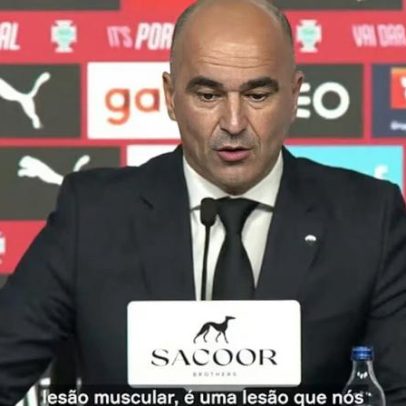 Martinez garante Ronaldo na Copa: não corre risco