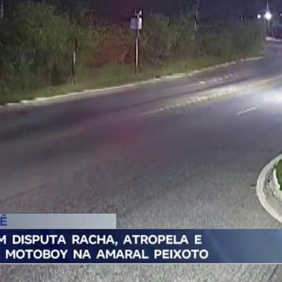 Jovem em racha atropela e mata motoboy em rodovia no interior do RJ